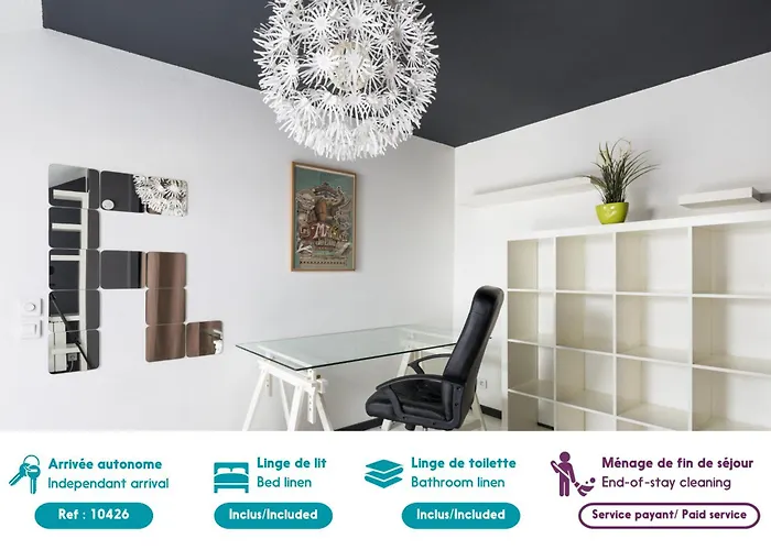 L'orchestre Cocon En Plein Centre Avec Parking Lägenhet